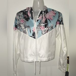 FLORAL NIKE WINDBREAKER